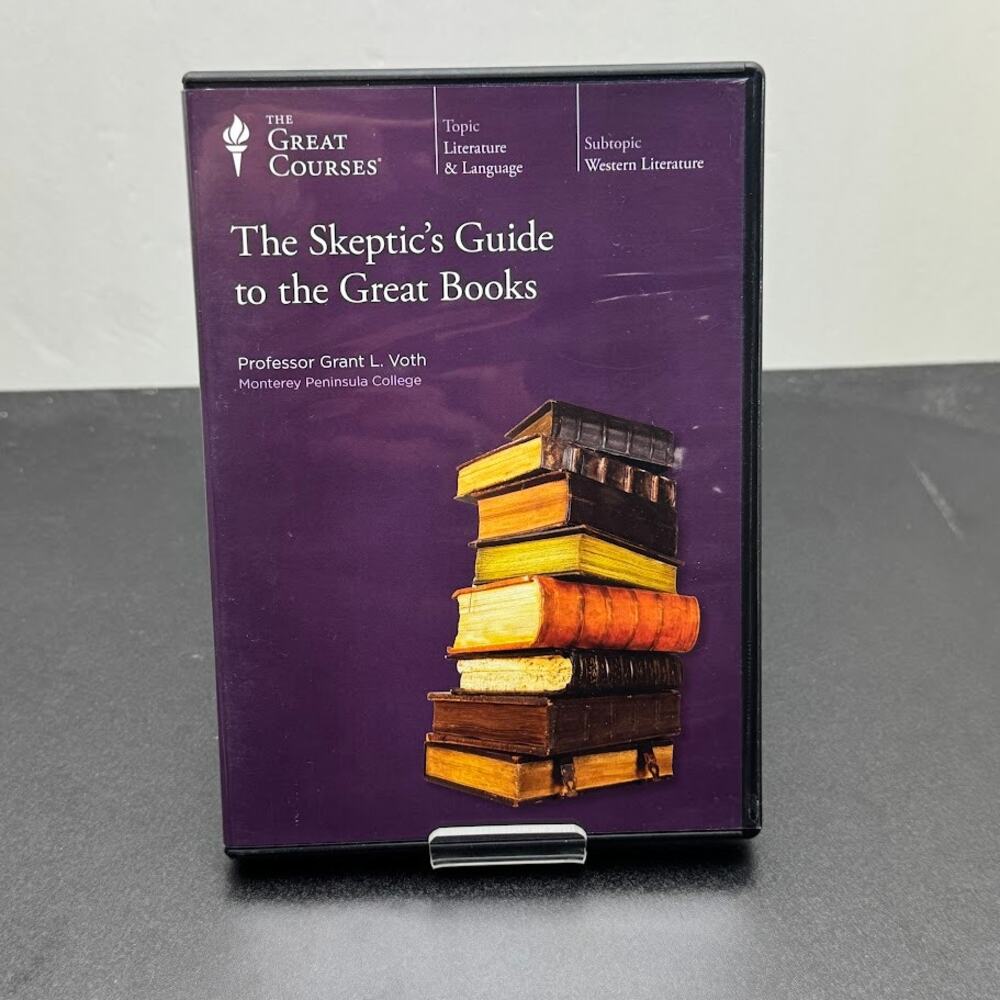 The Great Courses: The Skeptic's Guide to the Great Books DVD Grant L. Voth